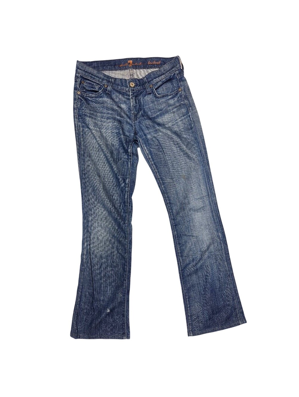 7 For All Mankind Bootcut Jeans Size 26 Medium Wash